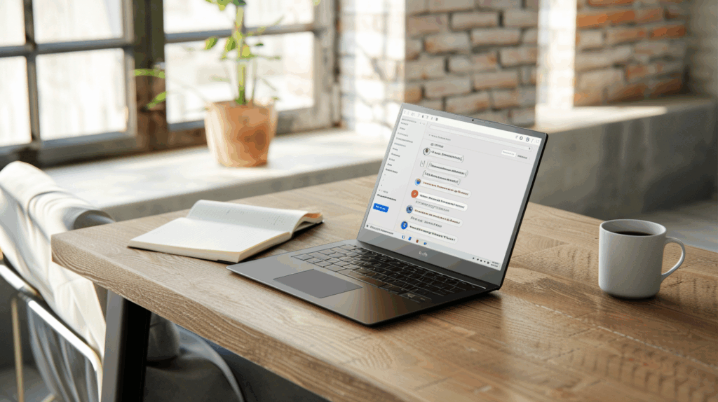 Navegador Chrome com extensões ativas em tela, ilustrando uso de ferramentas de produtividade em ambiente moderno