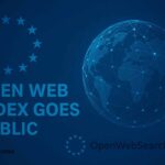 Representação da União Europeia conectada por rede digital com destaque para buscador alternativo ao Google e Bing